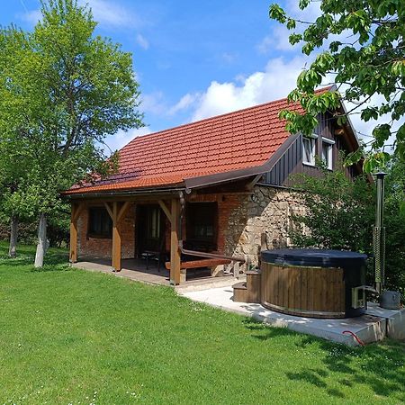 Holiday Home "Sleme" With Jacuzzi, Big Garden And Arbor With Fireplace Skrad Exteriör bild